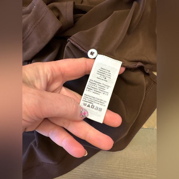 J. Crew Chocolate Long Sleeve Dress Size Medium - Picture 3 of 10